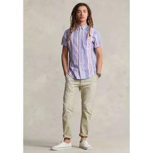 $149 Polo Ralph Lauren Classic Fit Striped Oxford Shirt SIZE XXL